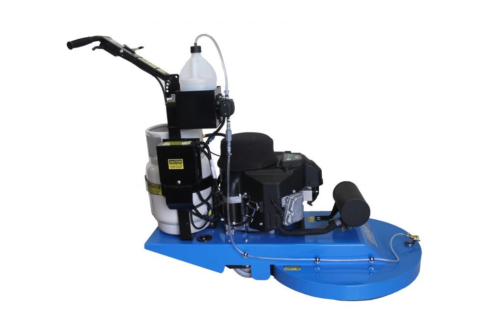 Aztec Introduces New Green Cleaning Spray Mist System for the LowRider Burnisher