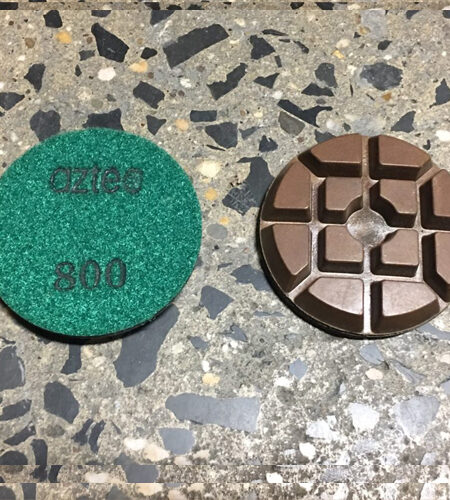 800-grit 3" Concrete Diamond Puck