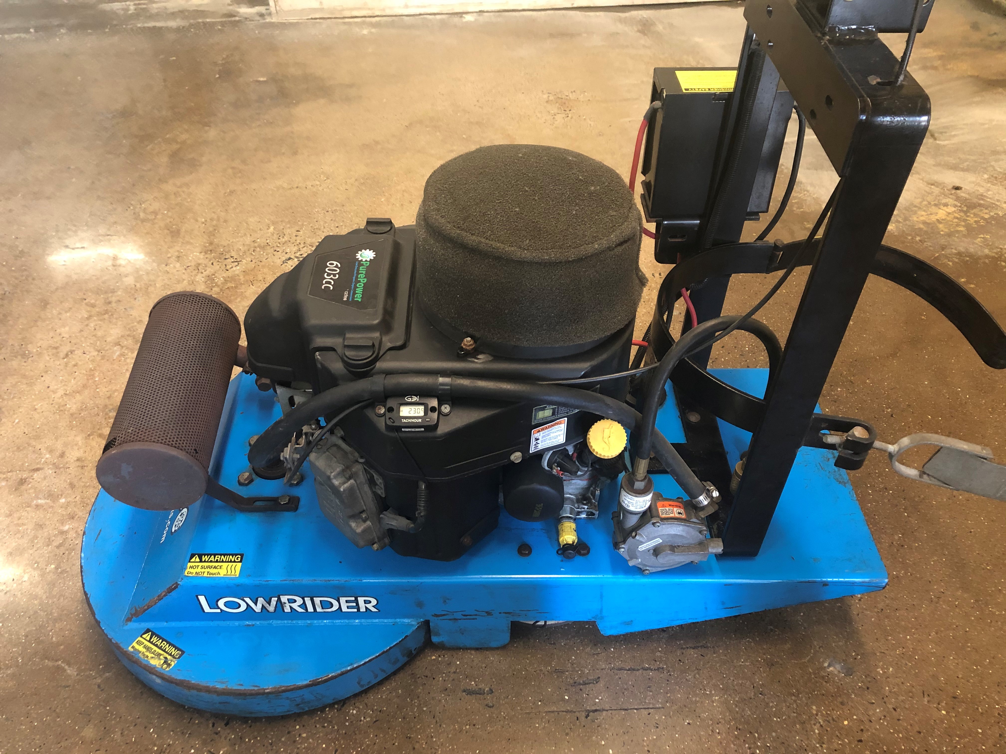 Used Aztec 21 Lowrider Propane Buffer Burnisher For Sale Aztec
