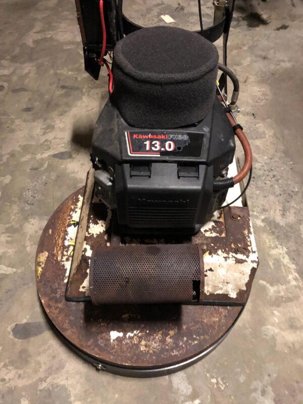 Refurbished Aztec Sidewinder 24 inch propane floor stripper SW 010 2394 - 1