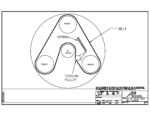 BRUSH DRIVE BELT 81 inch for the 30" SIDEWINDER Floor Stripper - Image 2