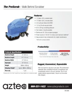 Proscrub SS [2026] | Aztec Products